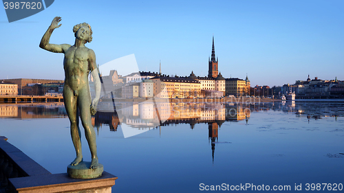 Image of View over Stockholm, Sweden