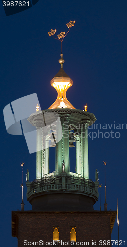 Image of The city hall, Stockholm 