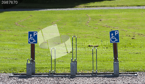 Image of handicap parking