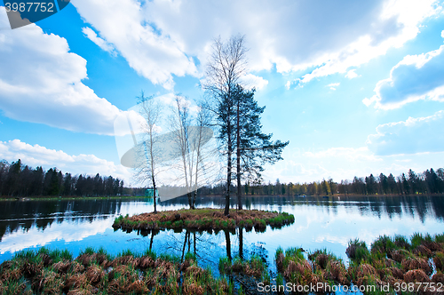 Image of Autumn lake