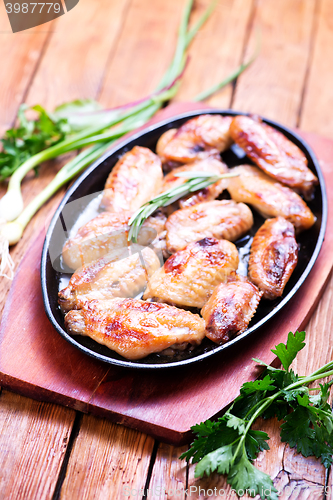 Image of fried chicken wings