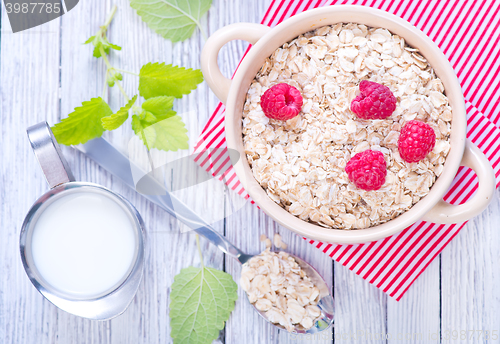Image of oat flakes