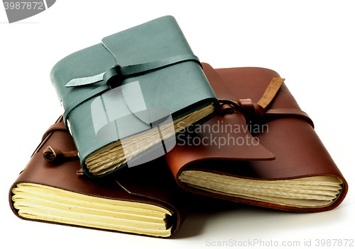 Image of Handmade Leather Notepads