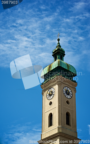 Image of Clock Tower Heilig Geist Kirche