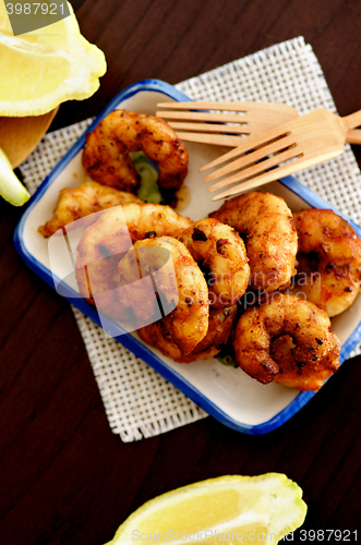 Image of Delicious Grilled Prawns