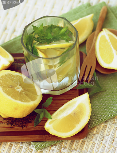 Image of Mint and Lemon Drink