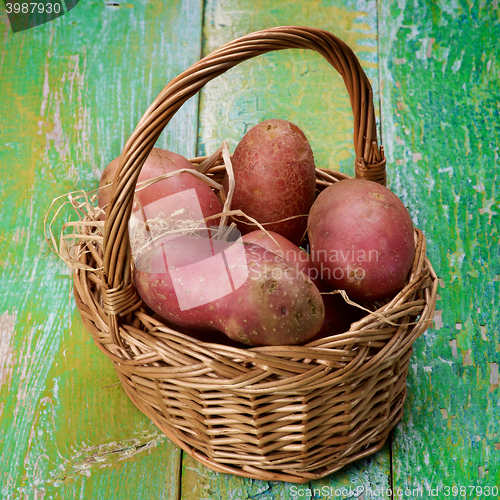 Image of Raw Red Potatoes