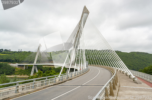 Image of Terenez bridge in Brittany