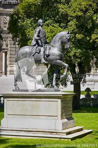 Image of Statue of Kaiser Franz I. Stephan von Lothringen in Vienna, Aust