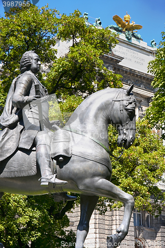 Image of Statue of Kaiser Franz I. Stephan von Lothringen in Vienna, Aust