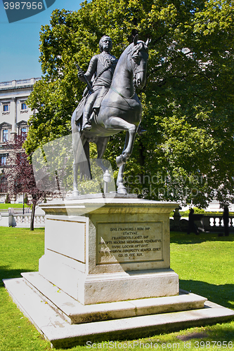 Image of Statue of Kaiser Franz I. Stephan von Lothringen in Vienna, Aust