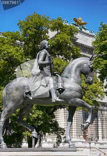 Image of Statue of Kaiser Franz I. Stephan von Lothringen in Vienna, Aust