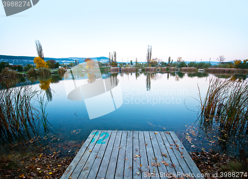 Image of Autumn lake