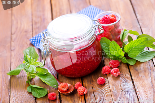 Image of raspberry and jam