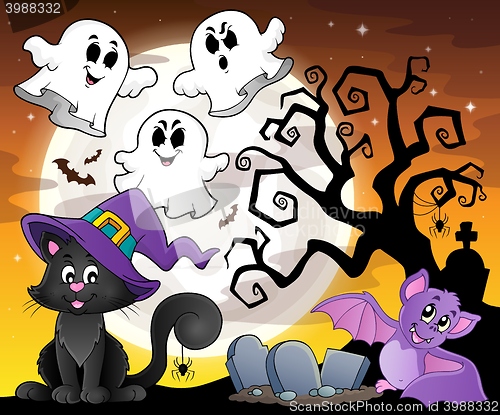 Image of Halloween cat theme image 6