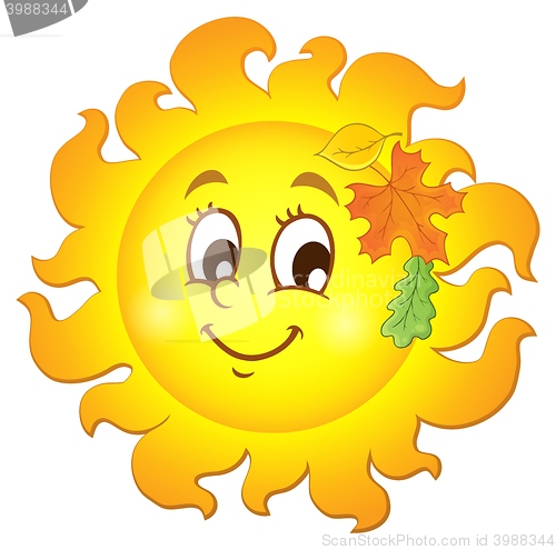 Image of Happy autumn sun theme image 1