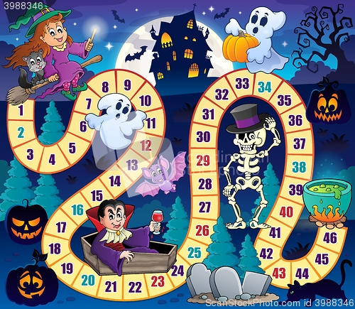 Image of Board game with Halloween theme 1