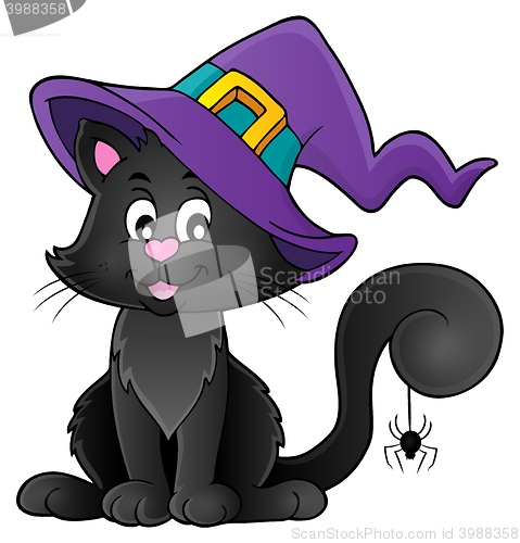 Image of Halloween cat theme image 2