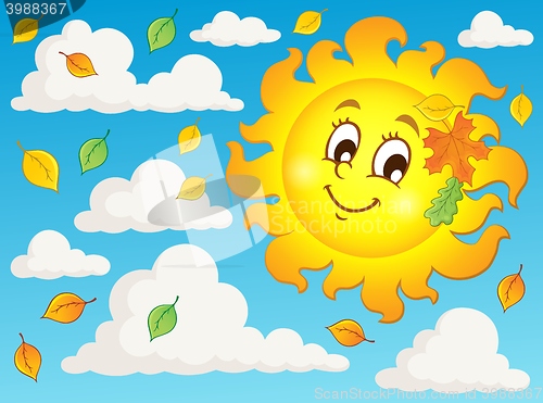 Image of Happy autumn sun theme image 2
