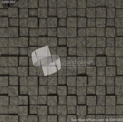 Image of cubes background - 3d rendering