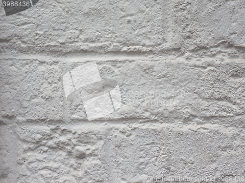 Image of White brick wall background