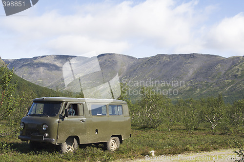 Image of military transport.