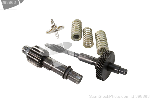 Image of Metal components.
