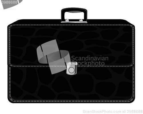 Image of Black briefcase