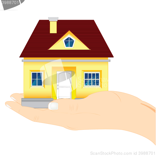 Image of House in hand