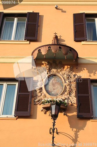 Image of House facade in Rome