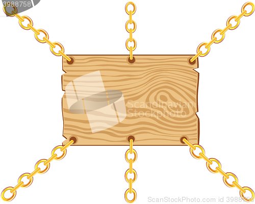 Image of Board on chain from gild