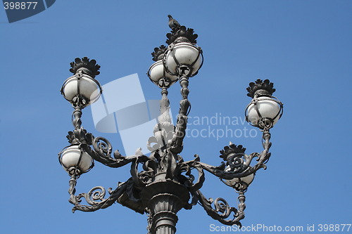 Image of Italian lamp post