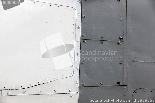 Image of Aircraft metal cladding