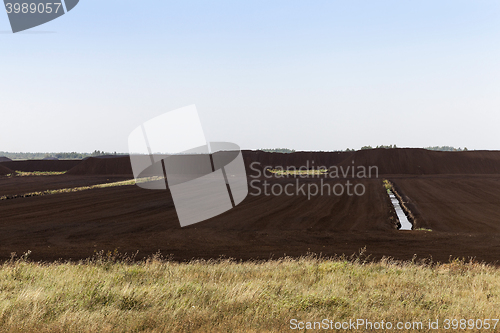 Image of extraction of peat