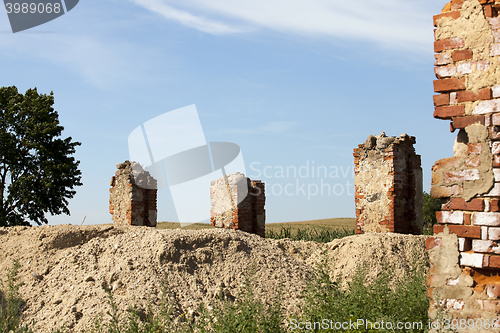 Image of Old brick wall