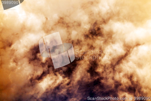 Image of the sky at sunset