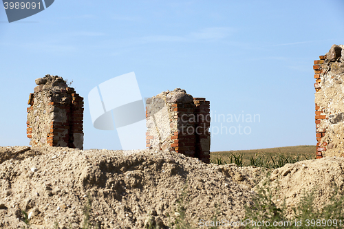 Image of Old brick wall