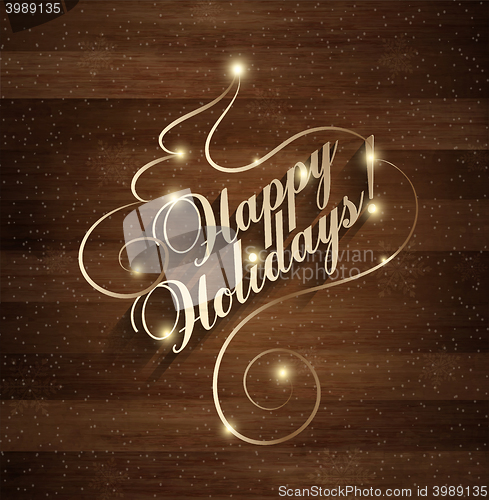 Image of Happy Holiday Christmas And New Year