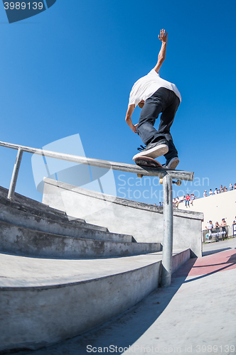 Image of Bruno Senra during the DC Skate Challenge