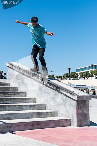 Image of Daniel Ferreira during the DC Skate Challenge