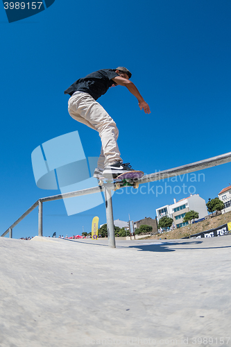 Image of Joao Fernandes during the DC Skate Challenge