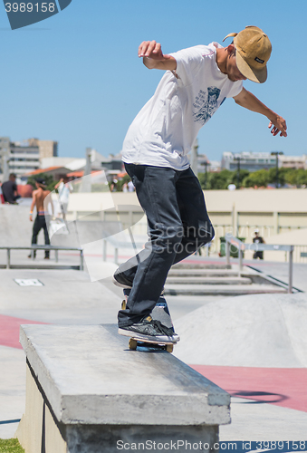 Image of Bruno Senra during the DC Skate Challenge