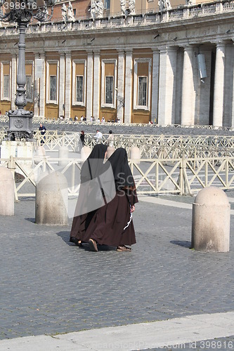 Image of Nuns at the vatican in Rome