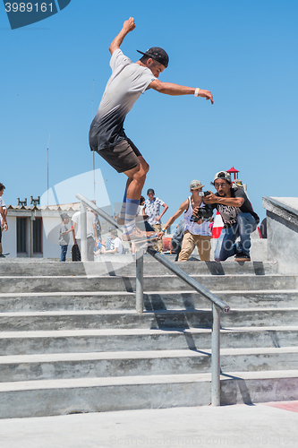 Image of Pedro Machado during the DC Skate Challenge