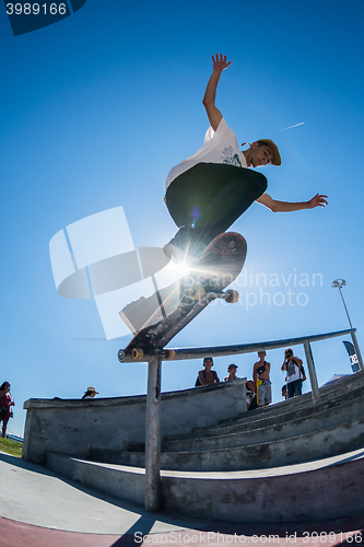 Image of Bruno Senra during the DC Skate Challenge