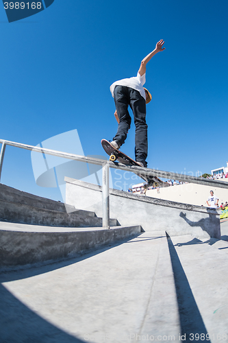 Image of Bruno Senra during the DC Skate Challenge