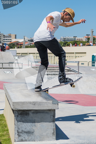 Image of Bruno Senra during the DC Skate Challenge