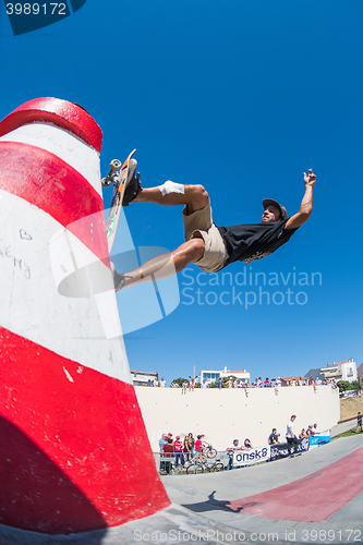 Image of Pedro Roseiro during the DC Skate Challenge