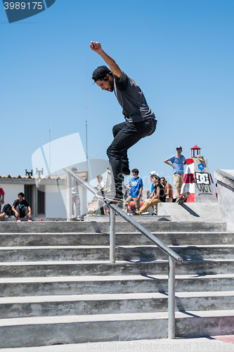 Image of Duarte Pombo during the DC Skate Challenge