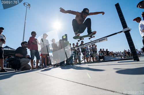 Image of Duarte Pombo during the DC Skate Challenge